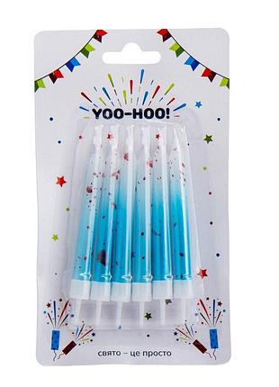 Набор свечей для торта "прикосновение праздника", 9 см yoo-hoo!