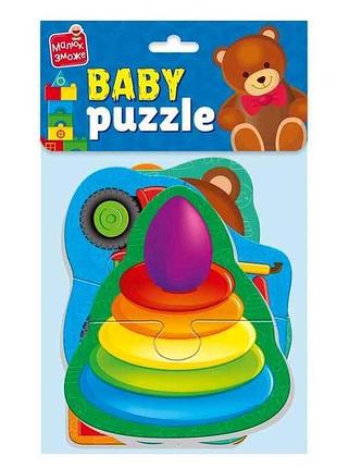 Мягкие пазлы малыш сможет игрушки vt1106-94 тм vladi toys