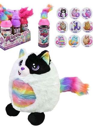 Мягкая игрушка kidshits brightmals котики сенсор музыка арт.c2381 тм 7toys