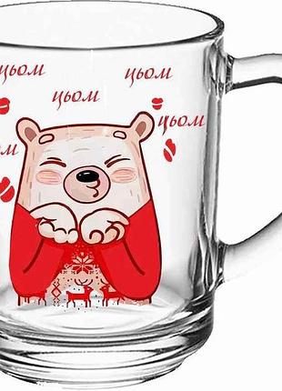 Чашка 320мл herbata цьом-цьом тм farglass