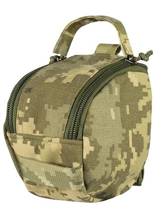 Подсумок для тактических наушников molle, пиксель, vik-tailor