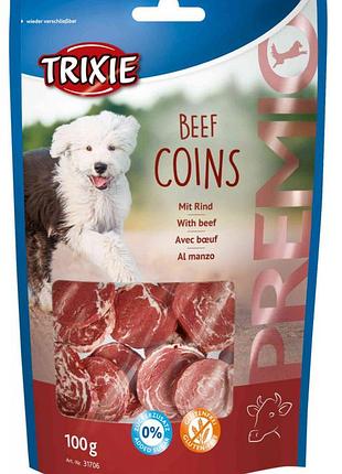 Premio beef coins-ласощі для собак з яловичиною, тріксі 31706