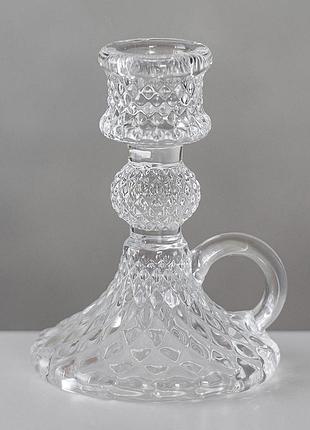 Подсвечник "хрустальная классика", 10 см elisey