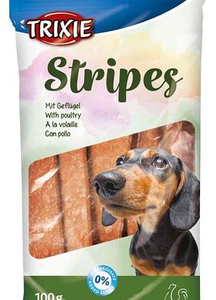 Stripes-ласощі для собак з птахом, тріксі 3156 ласощі stripes з птахом, тріксі 3156