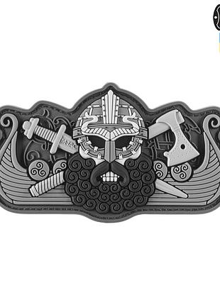M-tac нашивка viking’s drakkar black/grey