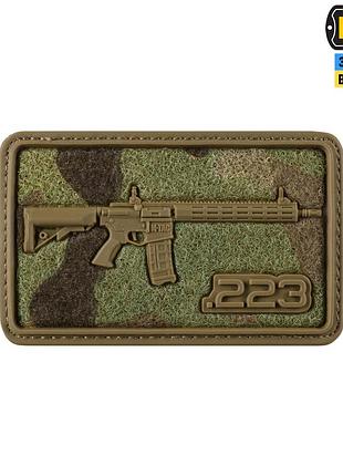 M-tac нашивка ar-15 velcro/pvc multicam