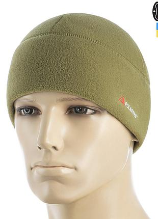 M-tac шапка watch cap фліс polartec tan