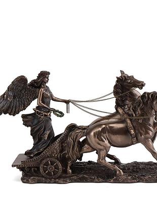 Статуэтка "ника в колеснице" (38 см) veronese