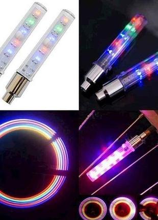 Светодиодные колпачки для колес на батт 3шт lr1130 2шт/наб 5 led 9.5см vl97725 тм stenson
