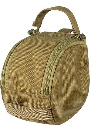 Подсумок для тактических наушников molle, coyote, vik-tailor
