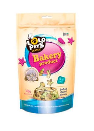 Lolopets бісквіт крокети з мідіями для собак 350гр. 80808