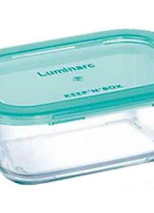 Емкость для еды прямоугольная 380мл keepnbox p4522 тм luminarc