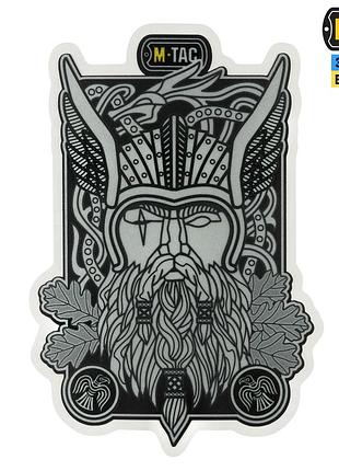 M-tac-наклейка odin світловідбивна black