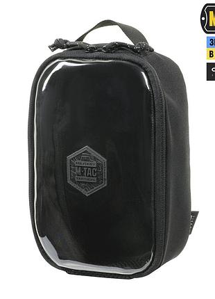 M-tac органайзер утилітарний прозорий elite small gen.ii black