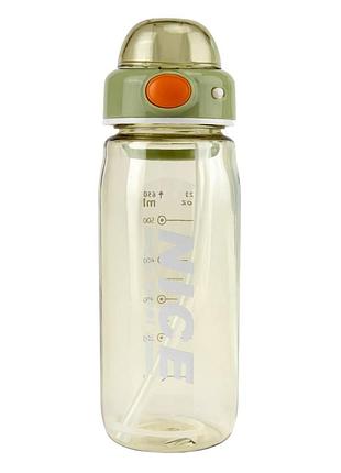 Пляшка для спорту "nice bottle", 650 мл * рандомний вибір дизайну elisey