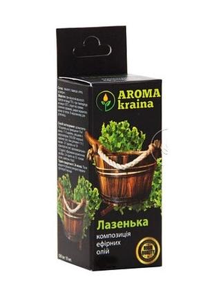 Смесь эфирных масел банька 10мл. aroma kraina