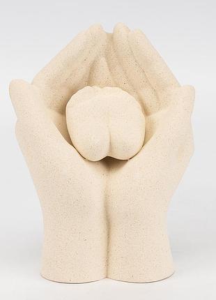 Статуетка "ніжки в долонях", 17 см elisey