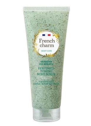 Скраб-пилинг для тела 260мл french charm verbena ice breath тм liora