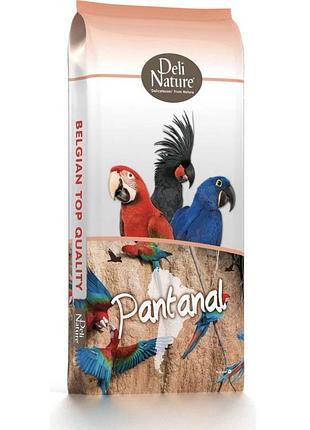 Корм deli nature parrots pantanal для великих папуг 12,5 кг