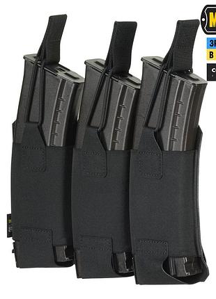M-tac-підсумок еластичний на 3 магазини elite laser cut black