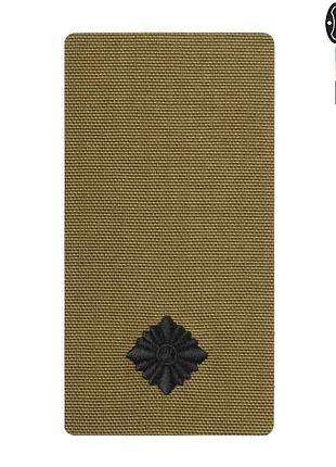 M-tac погон на липучці джуніор лоток (вишивка) coyote