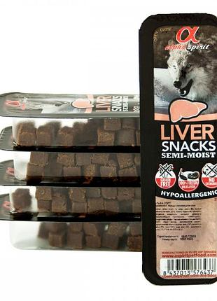 Alpha spirit liver snacks-ласщи для собак с печенью 35г 1 шт