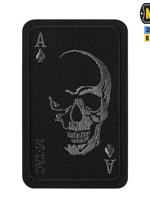 M-tac нашивка face of war (вишивка) black