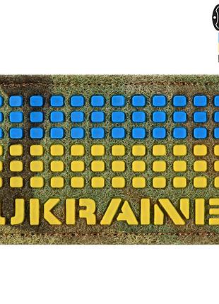 M-tac нашивка ukraine 50х80 velcro/pvc multicam