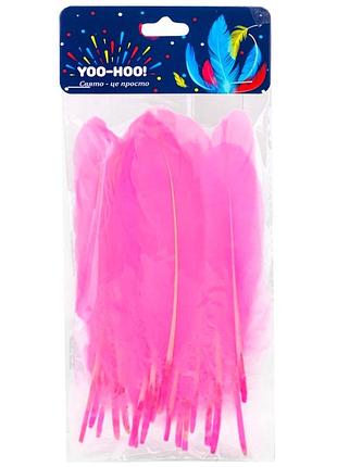 Декоративные перья, розовые yoo-hoo!