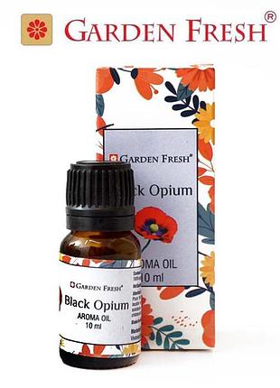 Ароматична олія чорний опіум garden fresh black opium oil 10ml.