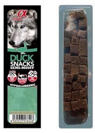 Alpha spirit duck snacks-ласщи для собак с уткой 35г 1 шт