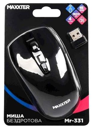 Мышка беспроводная компьютерная mr-331 тм maxxter
