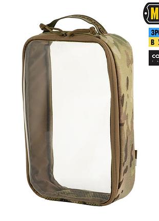 M-tac органайзер утилітарний прозорий elite large (30х19 см) multicam