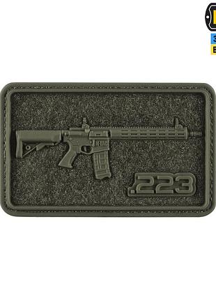 M-tac нашивка ar-15 velcro/pvc ranger green