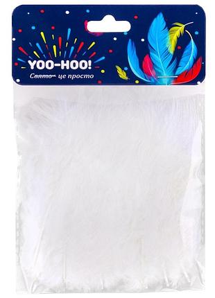 Декоративные перья, белые yoo-hoo!