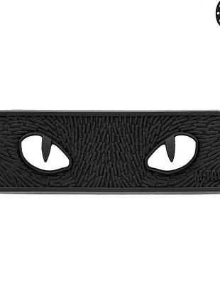 M-tac нашивка cat eyes 3d pvc black