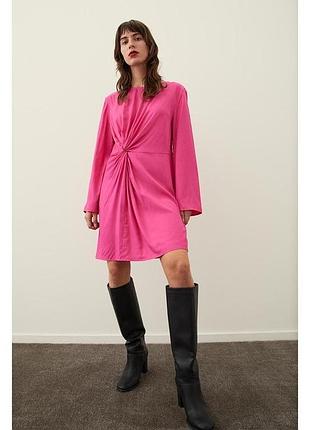 Сатиновое платье h&amp;m