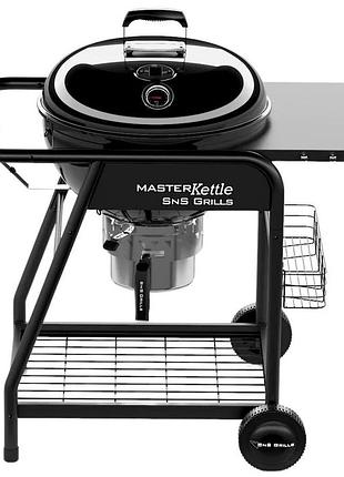 Вугільний гриль slow and sear master kettle 57 см + кошик deluxe sns-mk код: 013143