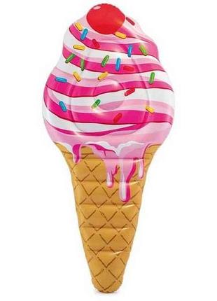Плотик 58762 eu мороженое рожок (6) тм intex