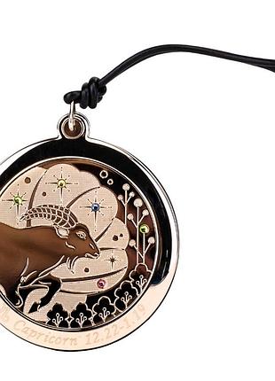 Косметическое зеркальце "козерог", 5,5 см elisey