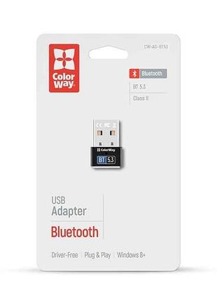 Адаптер bluetooth bt 5.3 тм сolorway