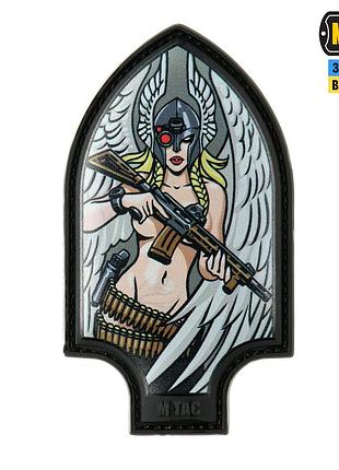 M-tac нашивка піка валькірія pvc друк black
