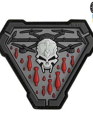 M-tac нашивка vampir pvc black/grey