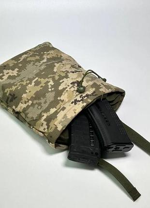 Сумка для скидання магазинів полікордура, пиксель, vik-tailor