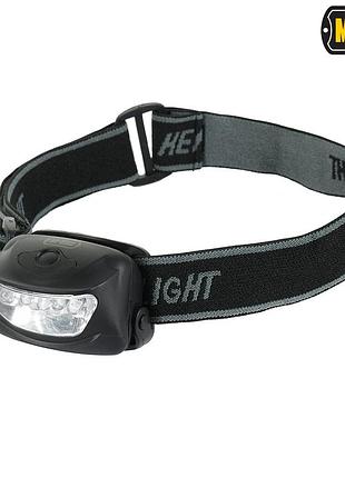 M-tac ліхтар налобний 4+1 led black
