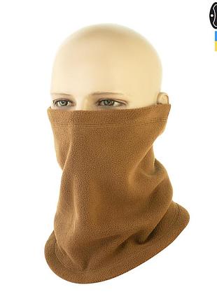M-tac шарф-труба elite короткий із затягуванням фліс (320 г/м2) coyote brown