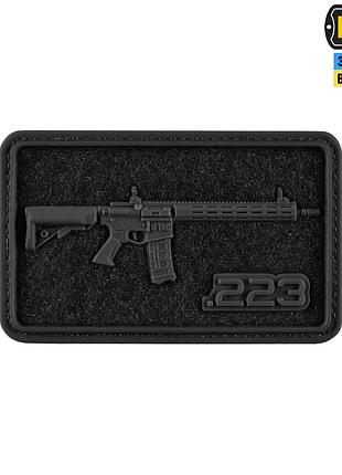 M-tac нашивка ar-15 velcro/pvc black