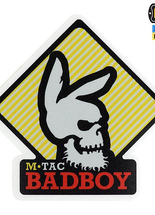 M-tac-наклейка bad boy світловідбивна black
