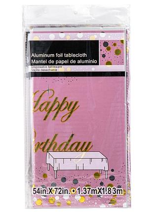 Скатертина "happy birthday" elisey