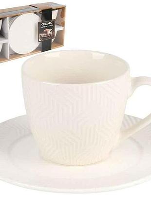 Набiр кавовий 8пр. 250мл prism r37281-3 тм stenson